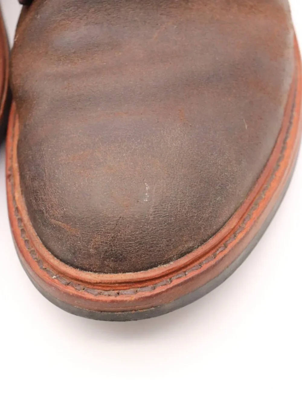 Allen Edmonds Higgins Mill Boots Men's Size 9.5 E Waxed Brown Leather Lace Up